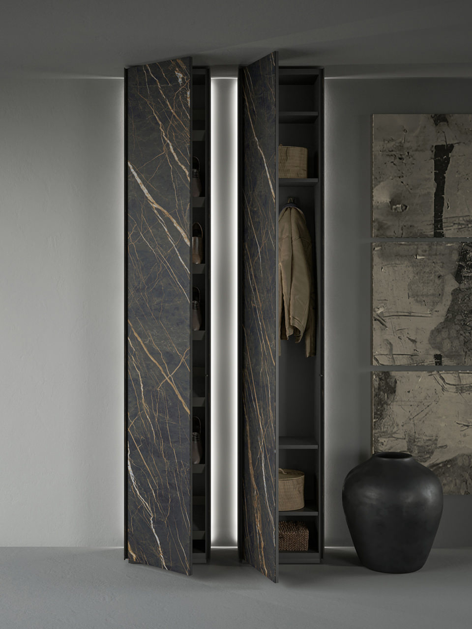 Pilares de pared