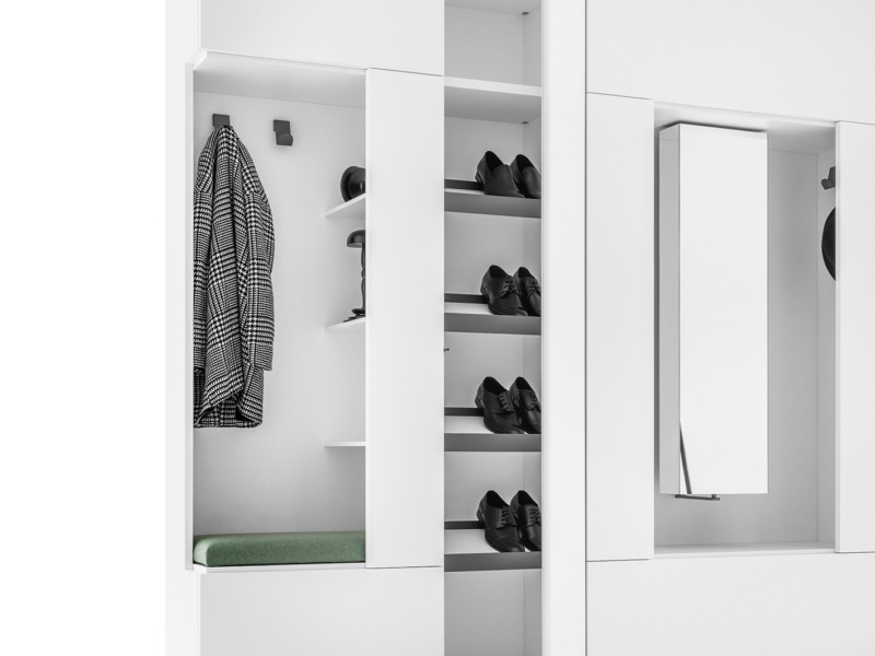 Hallway closet